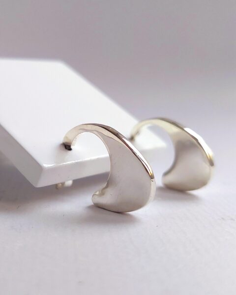 Sterling silver studs "Elipse"